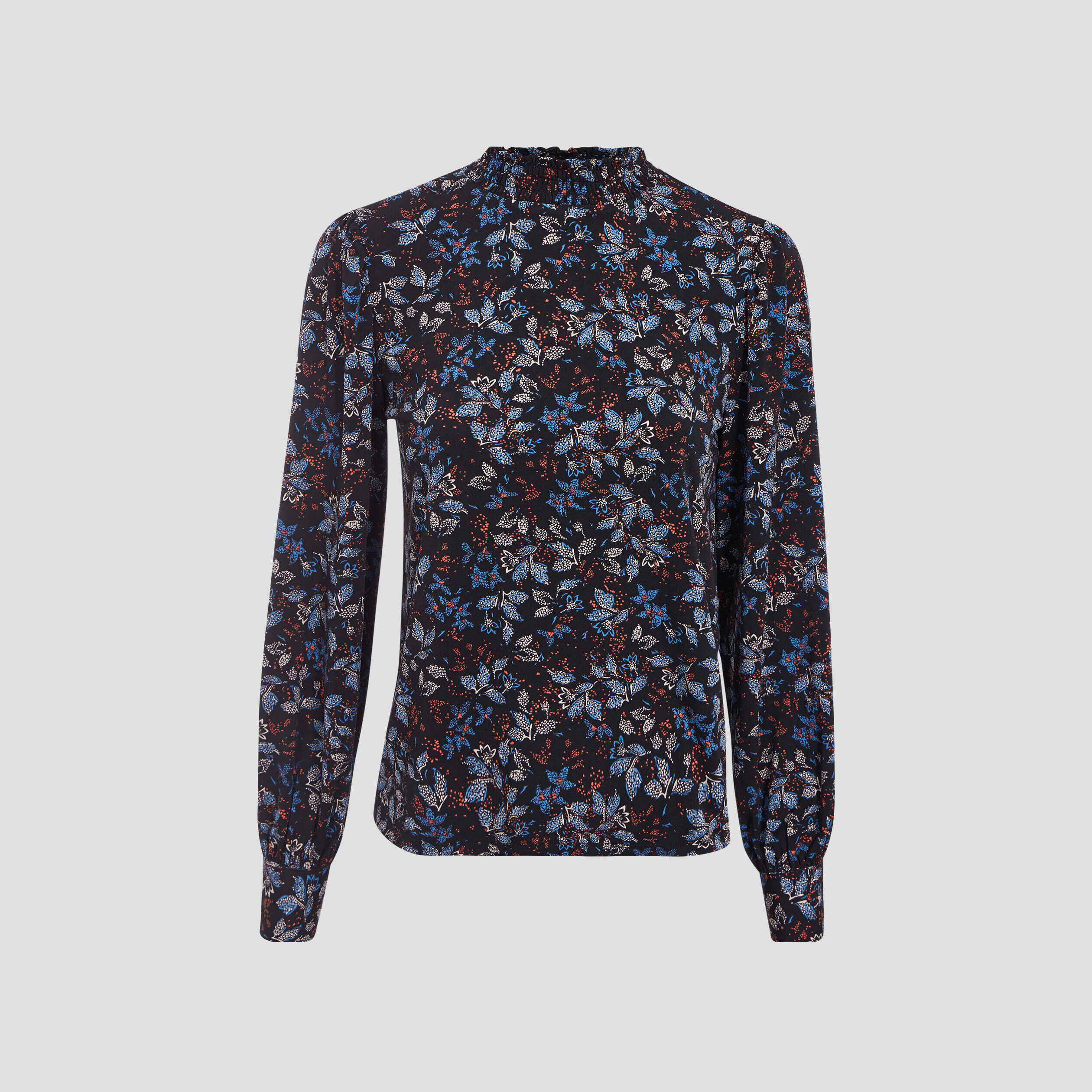 Blouse manches longues noir femme | Cache Cache
