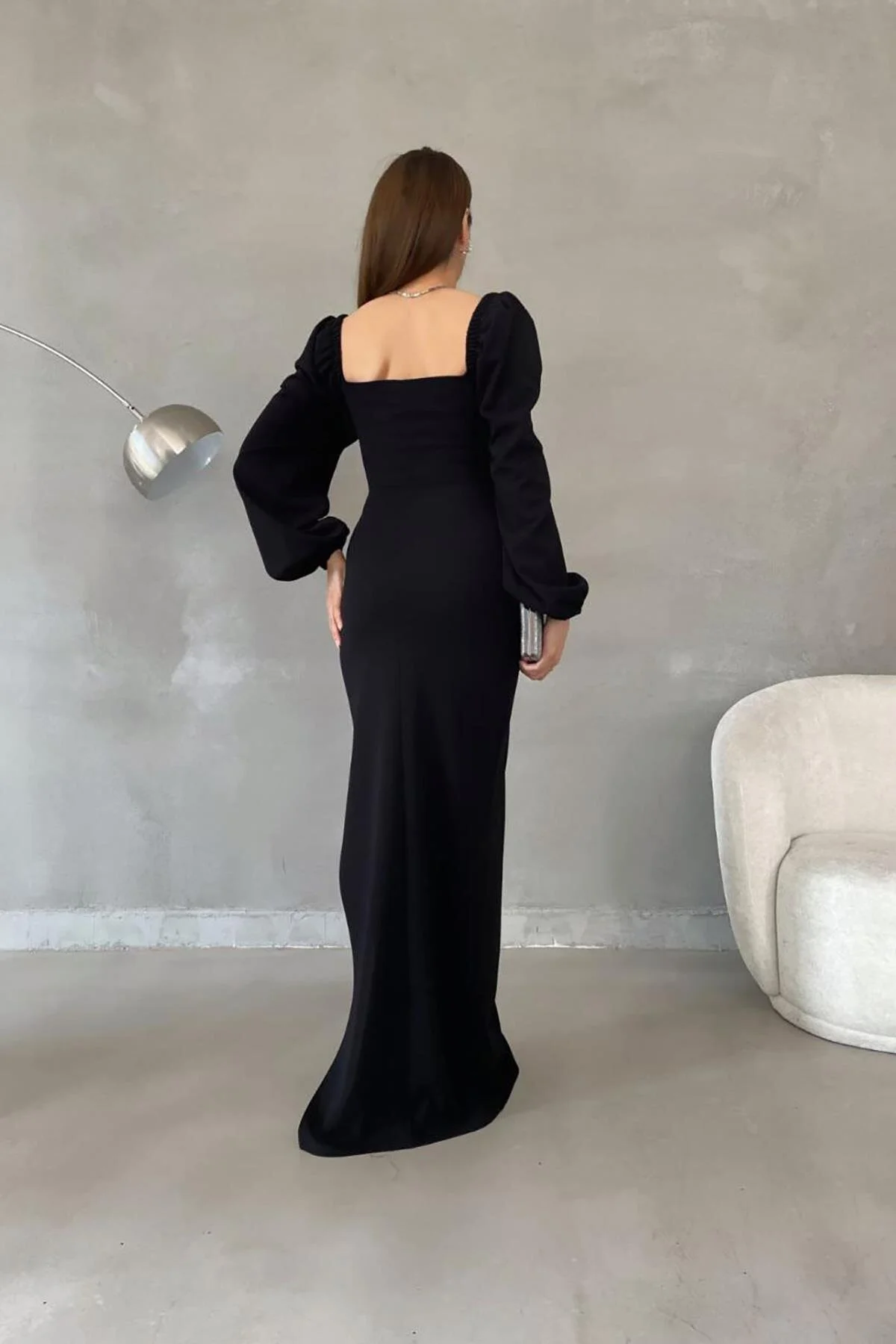 Deafox  Kleid - Schwarz - A-Linie