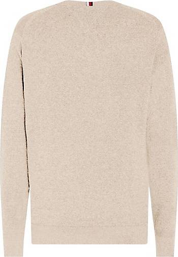 TOMMY HILFIGER Herren Strickpullover V-Kragen Baumwolle/Kaschmir Regular Fit