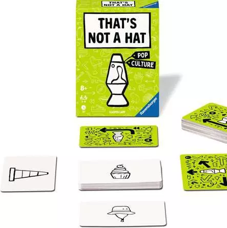 That's not a hat - Pop Culture - Kartenspiel ab 8 Jahren