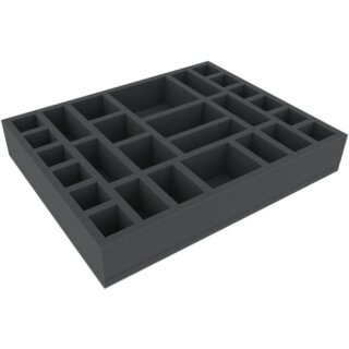 Feldherr55 mm Full-Size Schaumstoffeinlage mit 27 Fächern