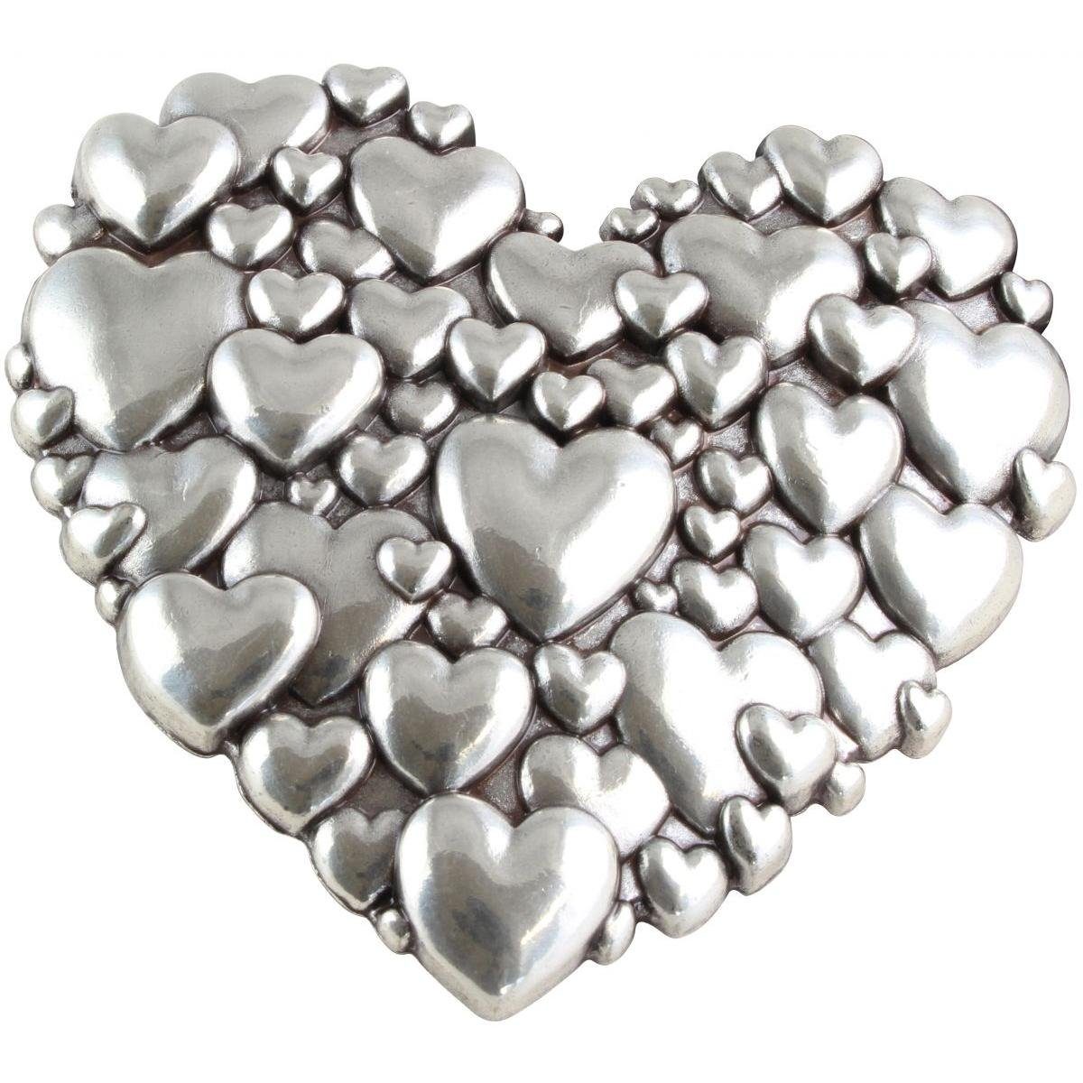 BELTINGER Gürtelschnalle Hearty 4,0 cm - Buckle Wechselschließe Gürtelschließe 40mm - Gürtel bi