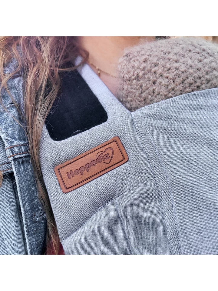 Hoppediz Babytrage Bondolino b.pure in all grey günstig kaufen onesize