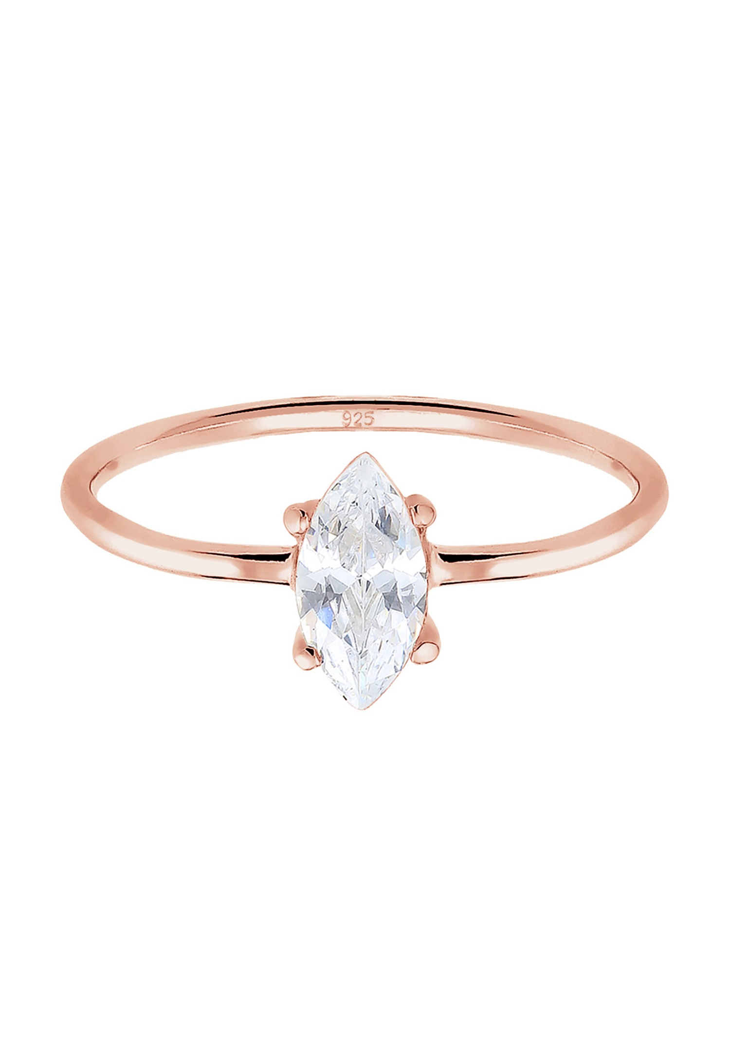 Elli Marquise cirkónia Minimal 925 ezüst