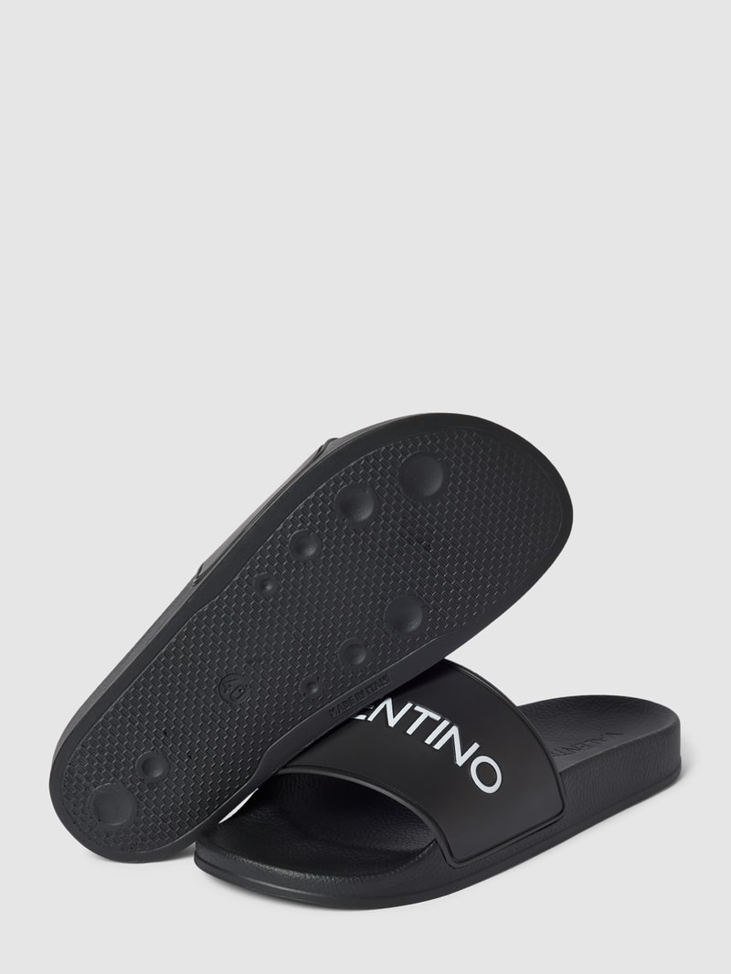 Slides mit Label-Detail Modell 'XENIA' in schwarz