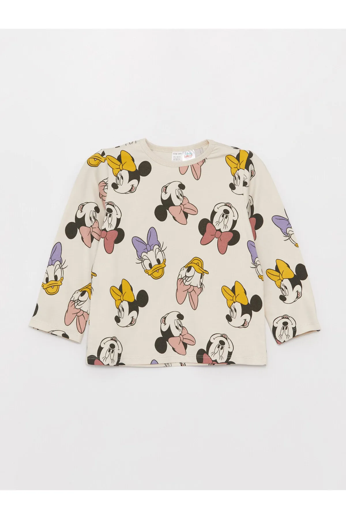 LC Waikiki  Pyjama-Set für Babys mit Rundhalsausschnitt und Disney-Aufdruck