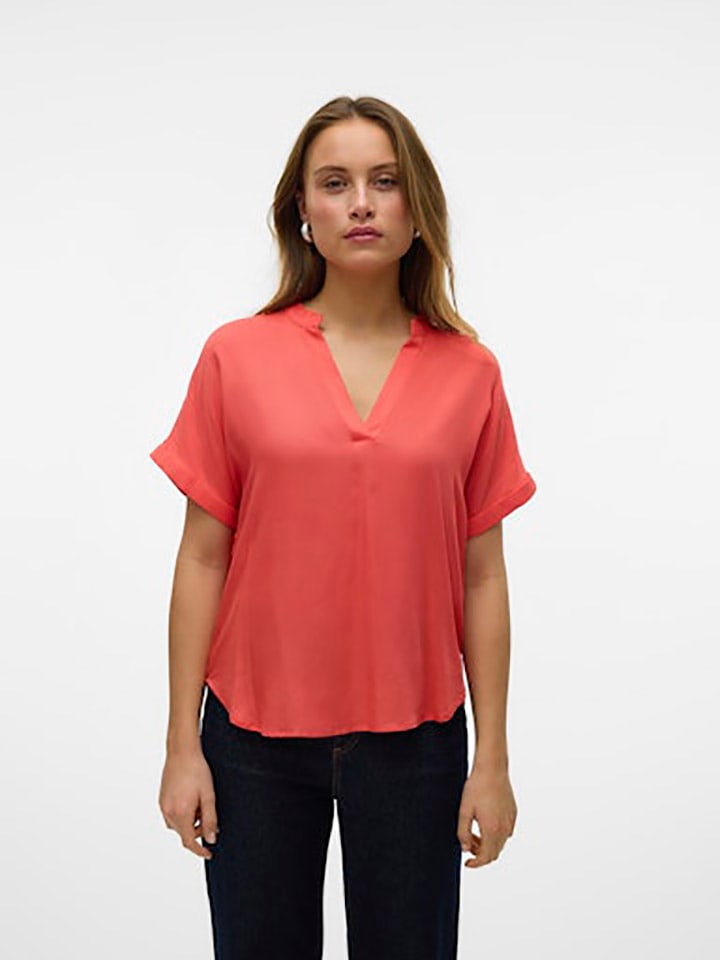 Vero Moda Bluse in Koralle günstig kaufen