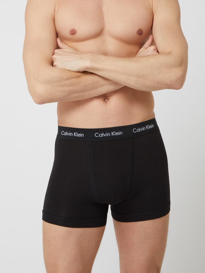 Trunks mit Stretch-Anteil im 5er-Pack in schwarz