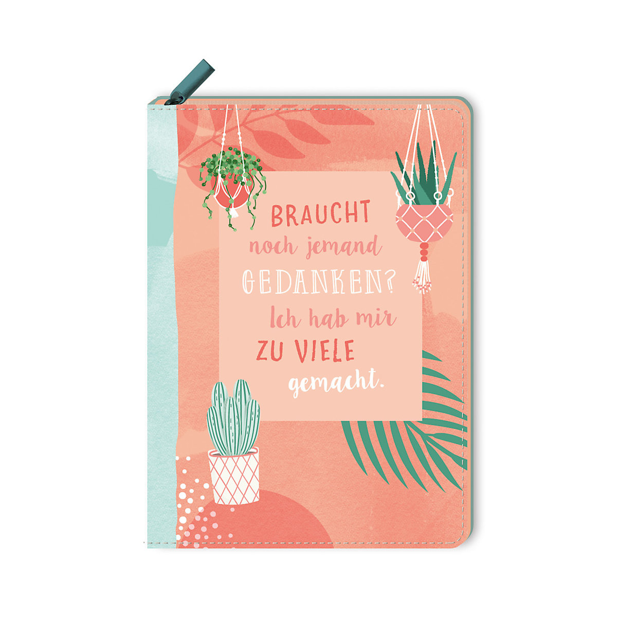 Notizbuch Braucht noch jemand Gedanken Ich hab mir zu viele gemacht!