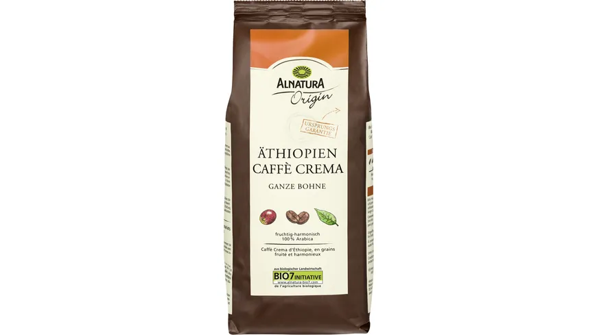 Alnatura Bio Origin Äthiopien Caffè Crema 250 g