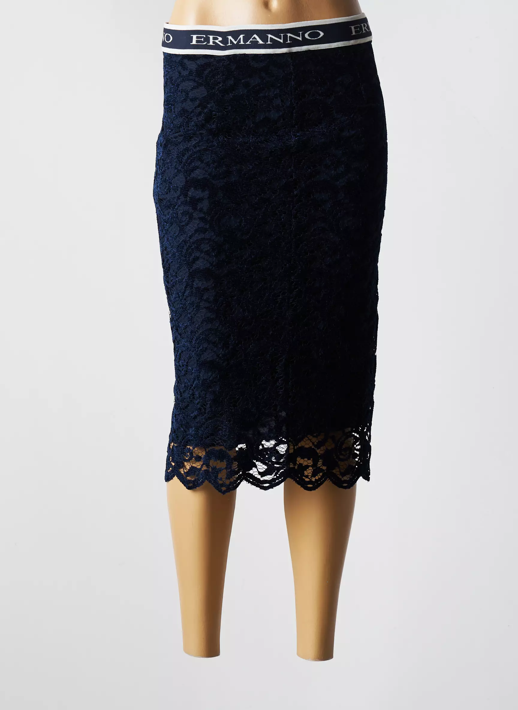 Ermanno Scervino Jupes Mi Longues Femme couleur bleu