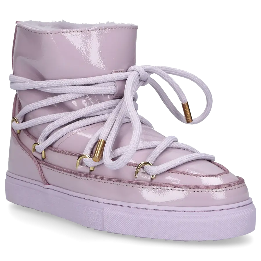 INUIKII - Snowboots NAPLACK Lackleder - lila