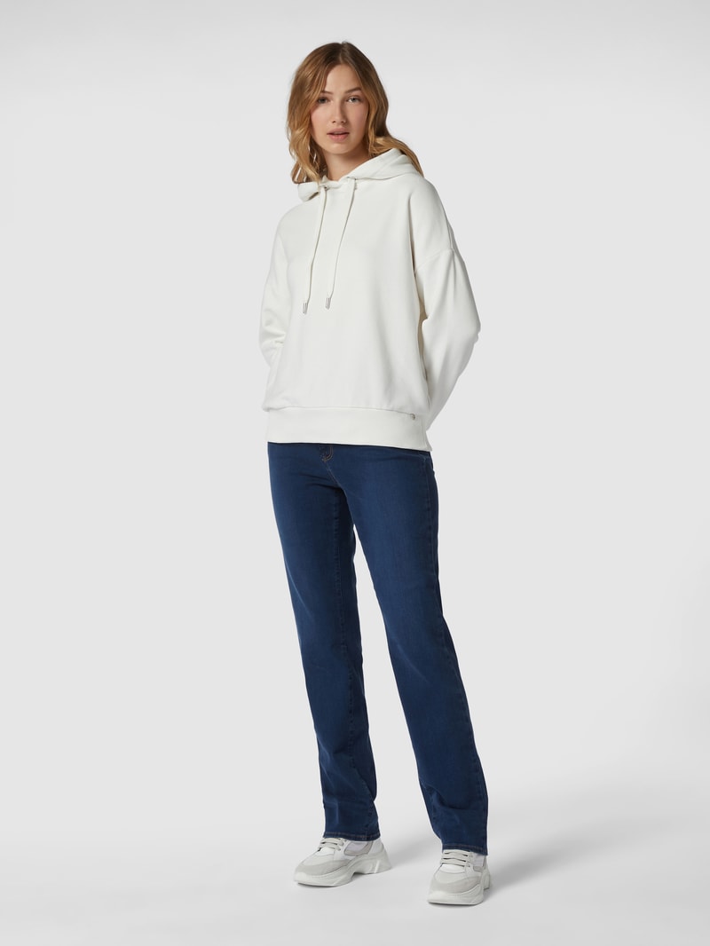 Jeans in gerader Passform mit Stretch-Anteil Modell 'STYLE.CAROLA' in blau