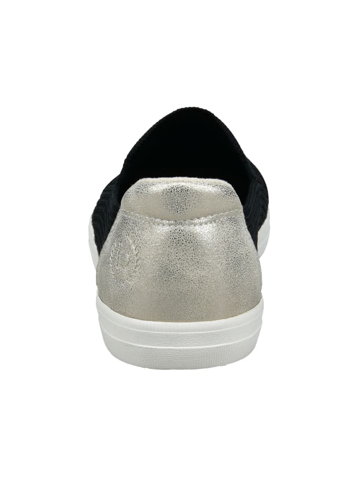 Bugatti Slip on in schwarz günstig kaufen