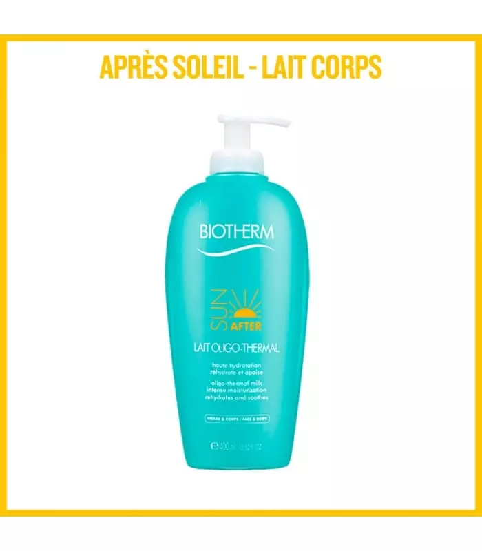 LAIT APRES-SOLEIL VISAGE ET CORPS Lait après-soleil oligo-thermal haute hydratation