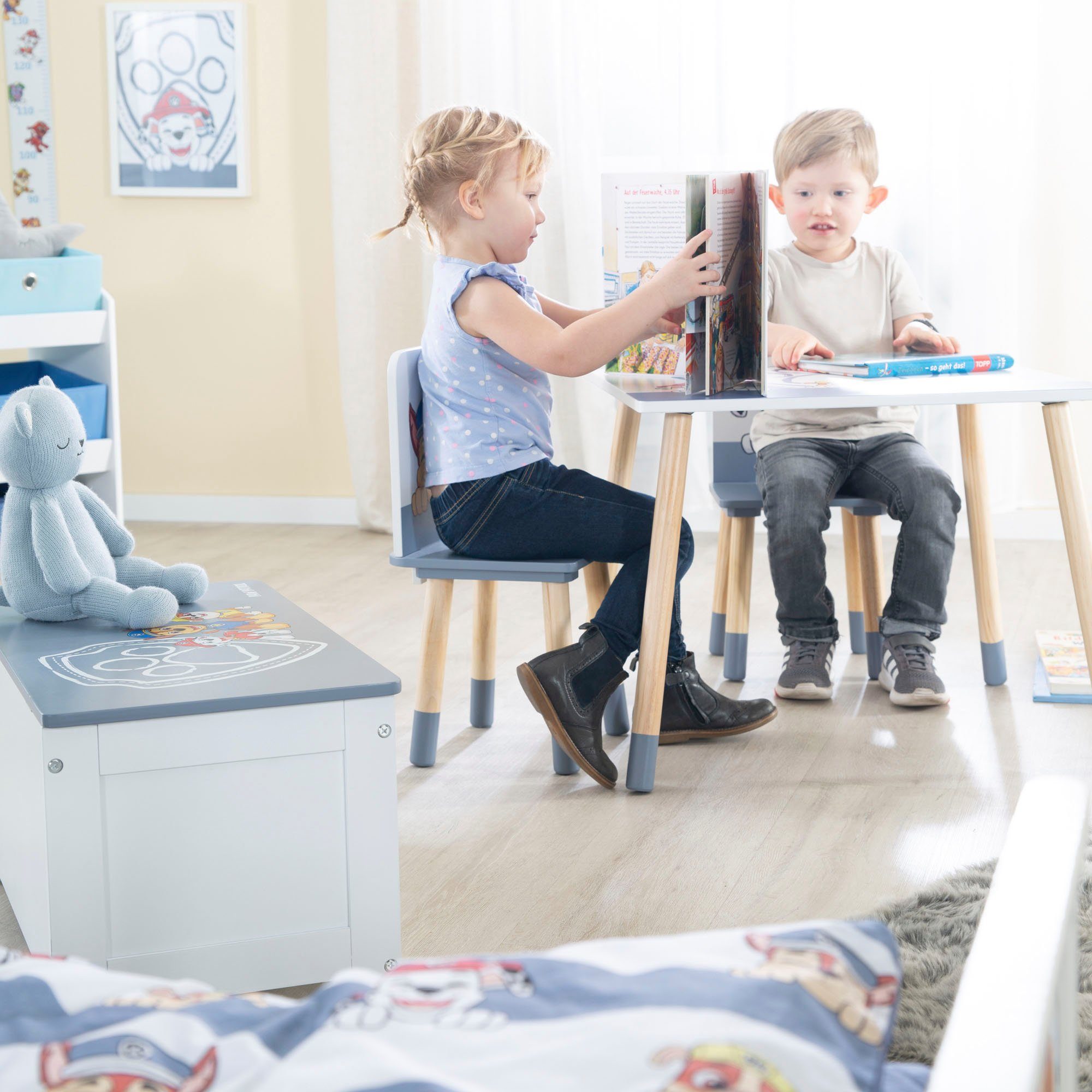 roba® Kindersitzgruppe Paw Patrol, (3-tlg)