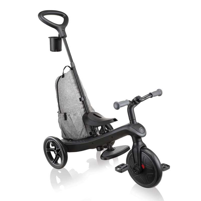 Tricycle Explorer 4 en 1 Deluxe Noir Globber