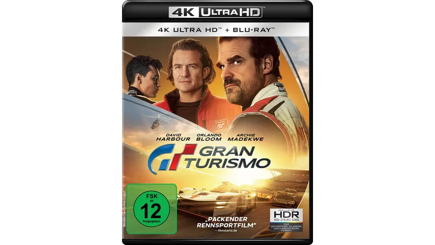 Gran Turismo  (4K Ultra HD) (+ Blu-ray)