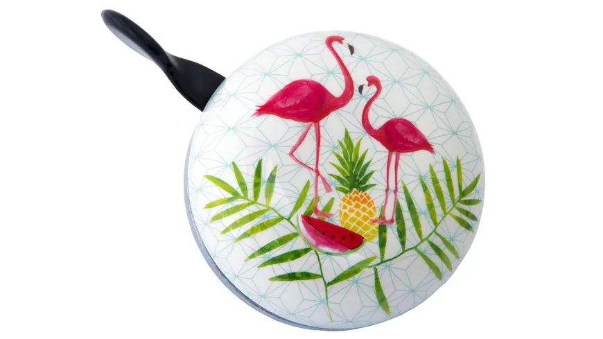Klingeling Fahrradklingel Ding Dong Flamingos