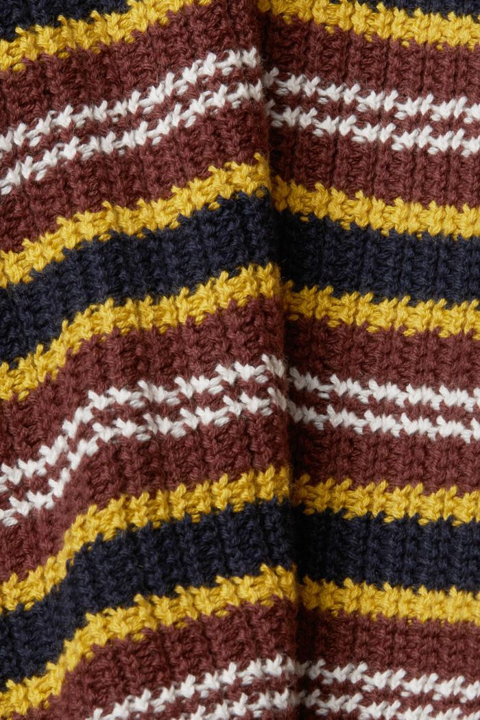 Gestreifter Pullover aus Wollmix