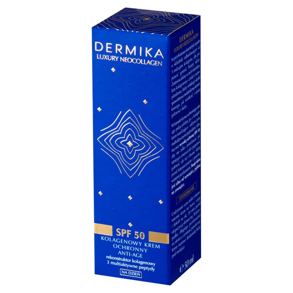 Dermika luksuzna neokolagenska kolagena zaštitna dnevna krema protiv starenja SPF50