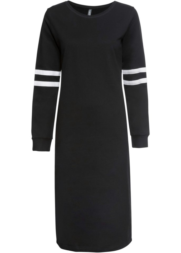 Sweatkleid mit Streifen
