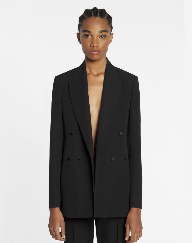 BLAZER TAILLEUR À DOUBLE BOUTONNAGE
