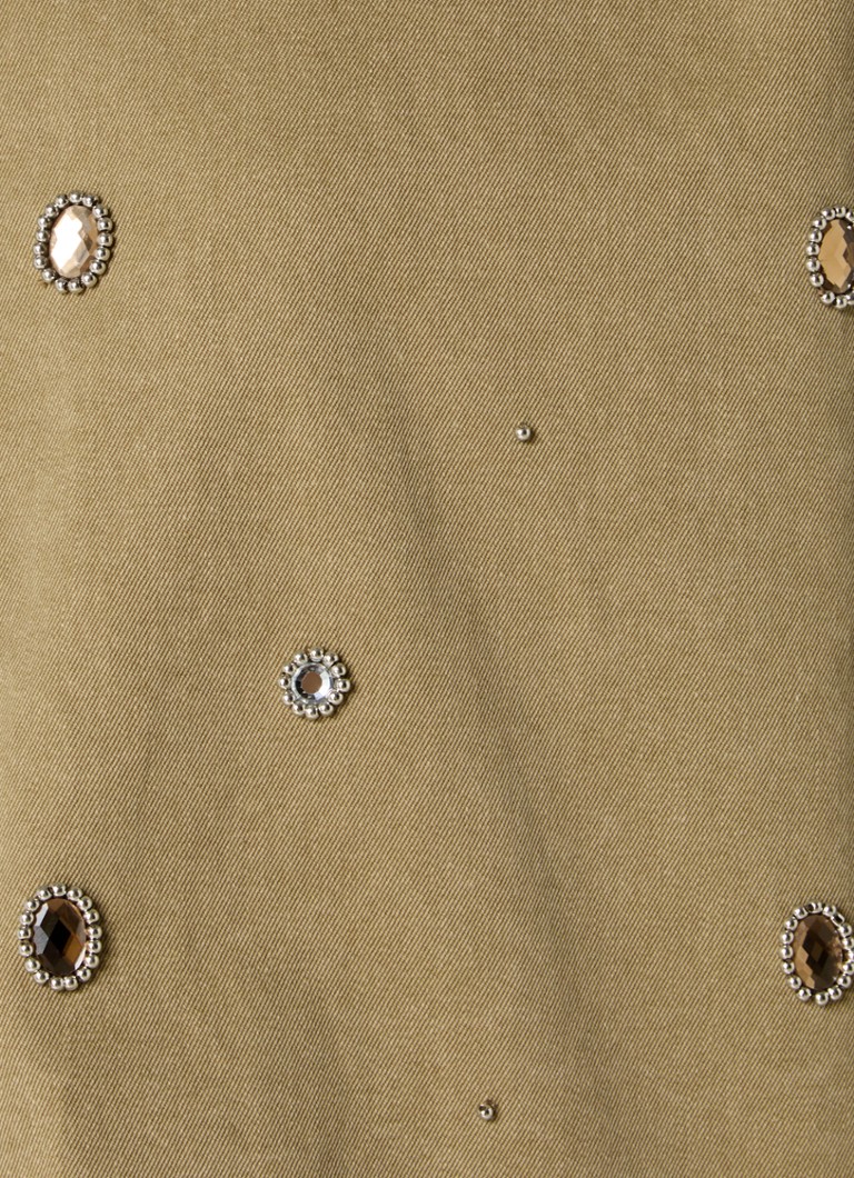 Camicetta corta Sandro decorata con strass