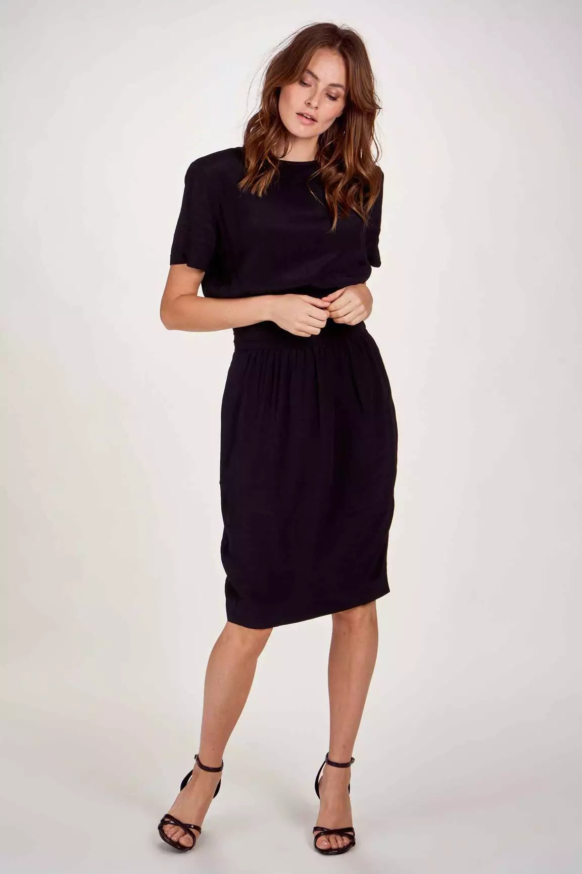 Molly Bracken Robes Mi Longues Femme couleur noir