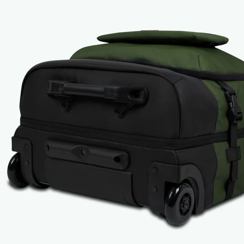 Medium 2-wheel soft-sided Coromandel suitcase, khaki