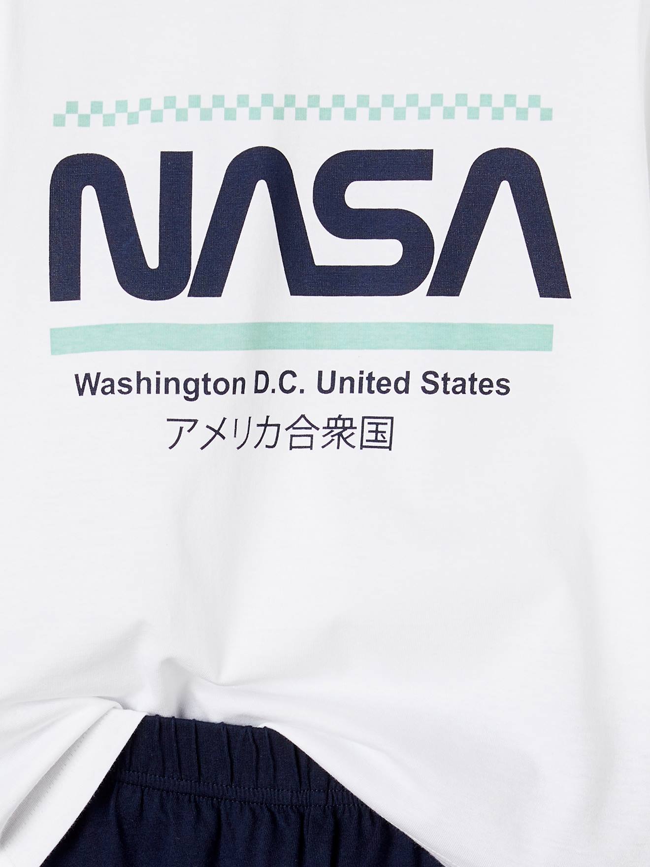Nasa Kurzer Kinder Schlafanzug NASA - marine