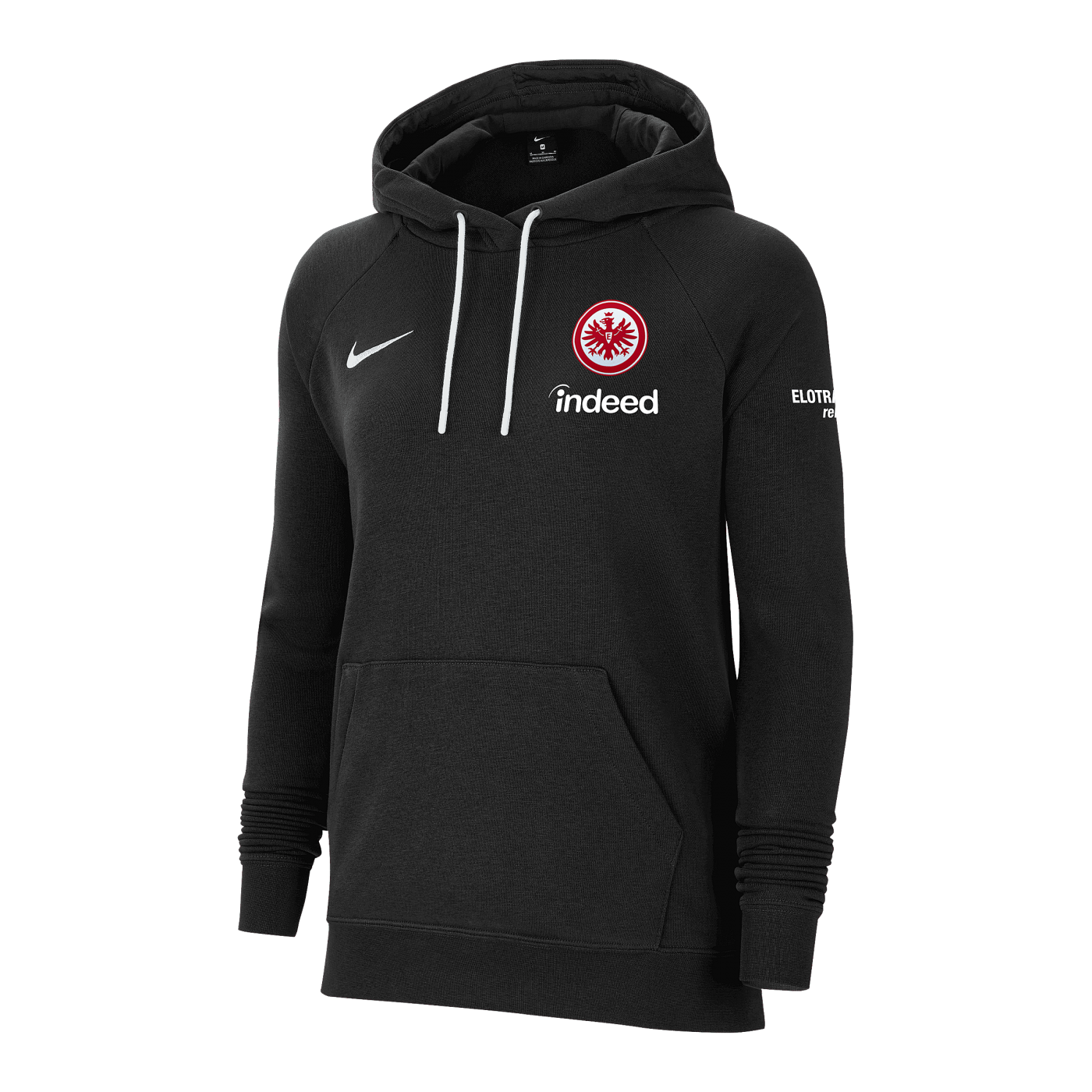 Nike Eintracht Frankfurt Fleece Hoody Damen Schwarz F010