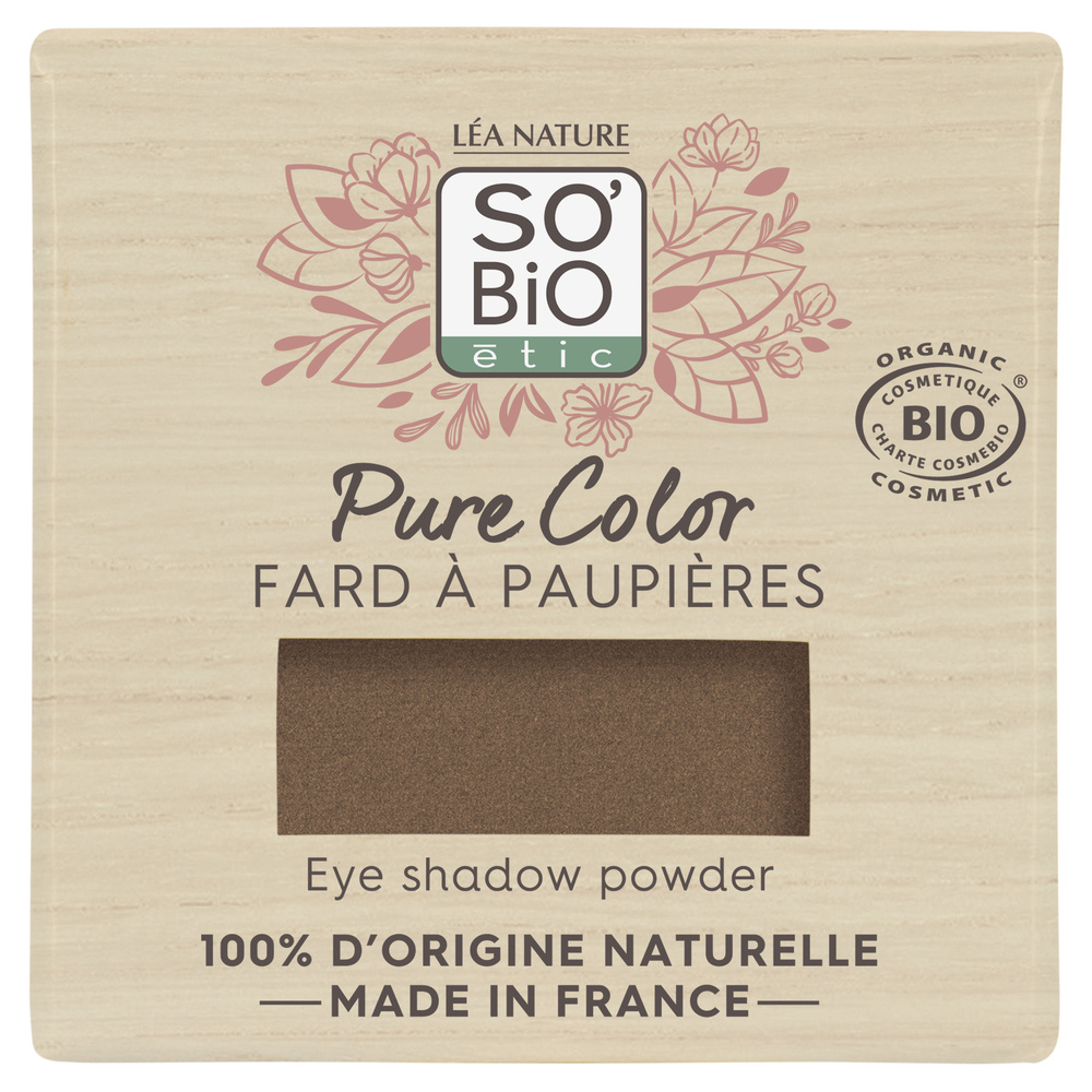 LÉA NATURE SO BiO étic Fard à paupières, Pure Color - 02 Brun solaire Fard à paupière