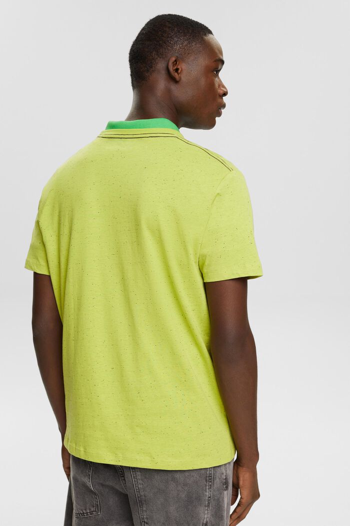 T-Shirt aus Jersey in Sprenkel-Optik