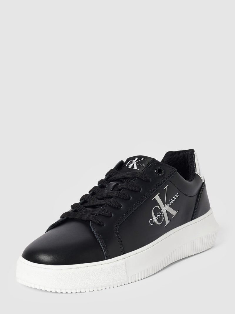 Sneaker aus Leder Modell 'CHUNKY' in black