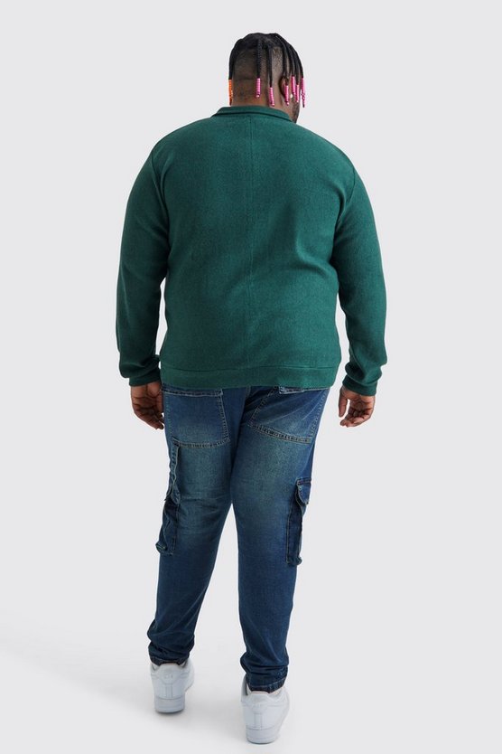 Plus Skinny Stretch Cargo-Jeans