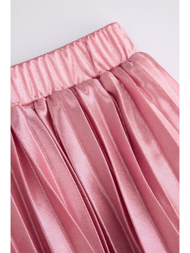 Coccodrillo Plissierter Rock in gedämpftes Rosa günstig kaufen