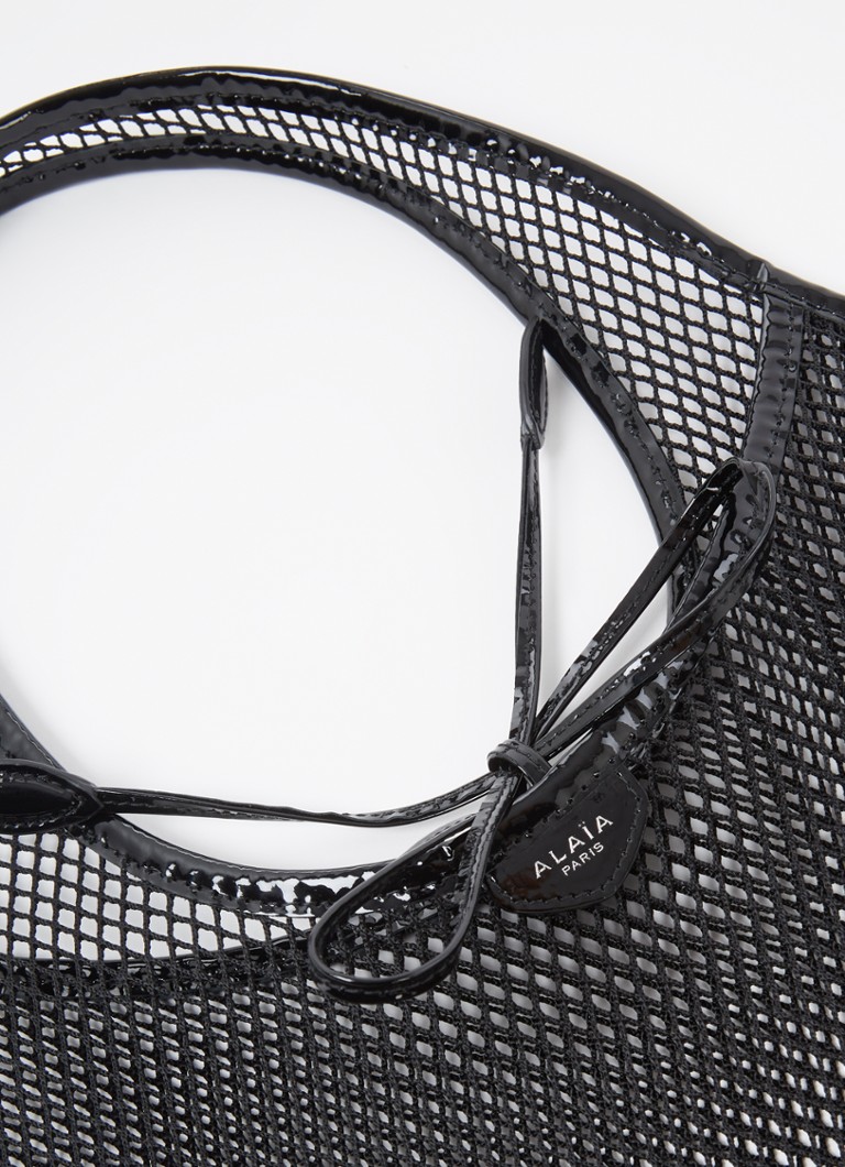 Alaïa One Piece M torba za rame od teleće kože s odvojivom torbicom