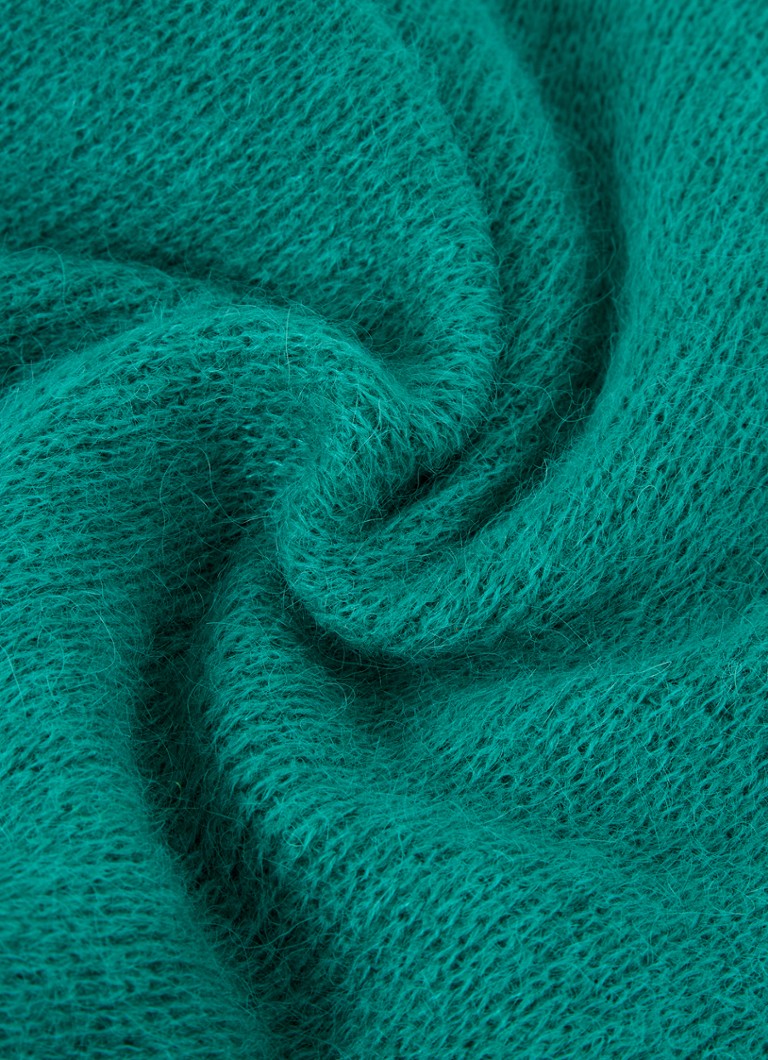 Expresso Hienoneulottu huivi alpakkavillasekoitteesta 180 x 32 cm