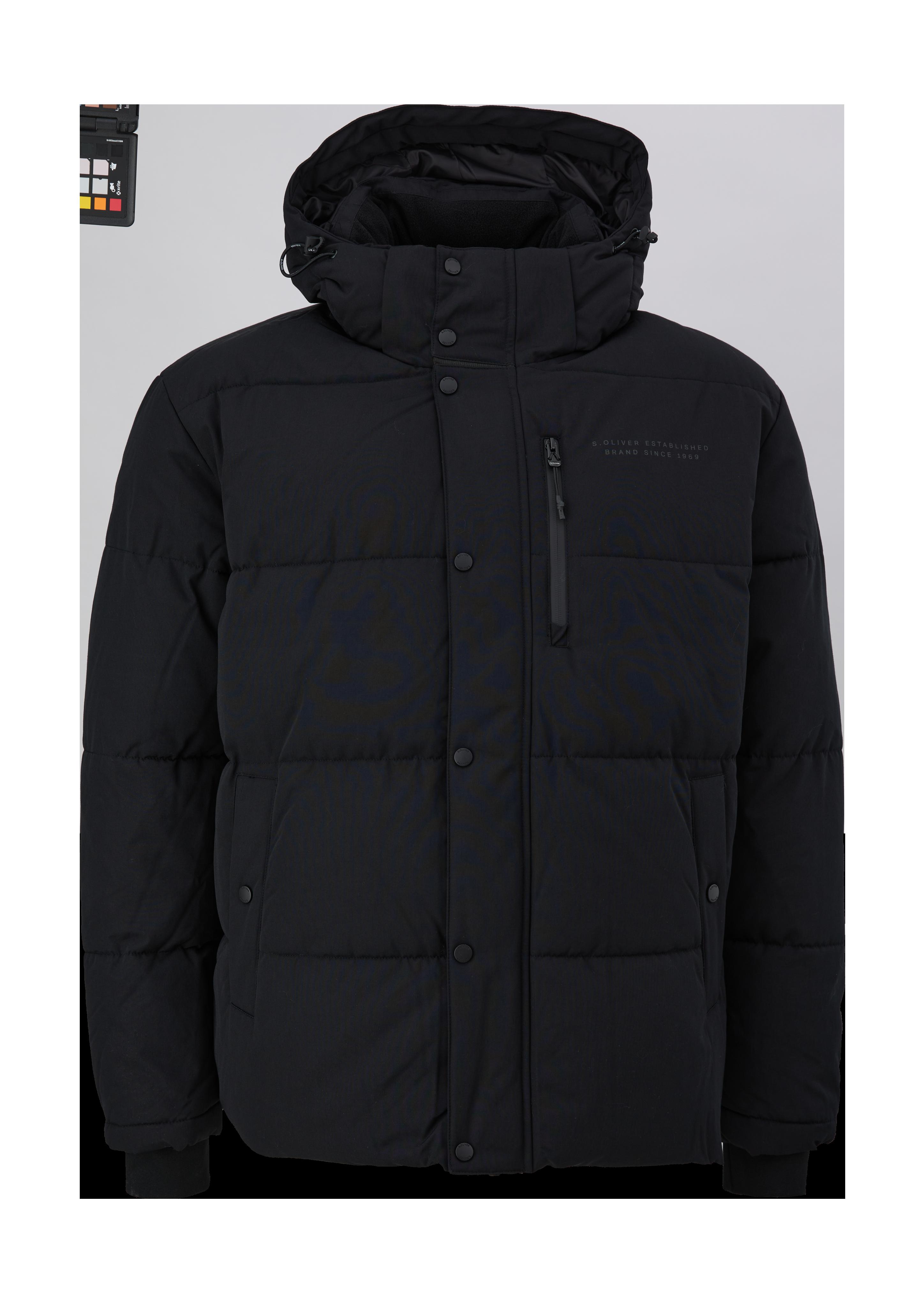 Steppjacke mit Schriftprint-Detail  2137167-9999