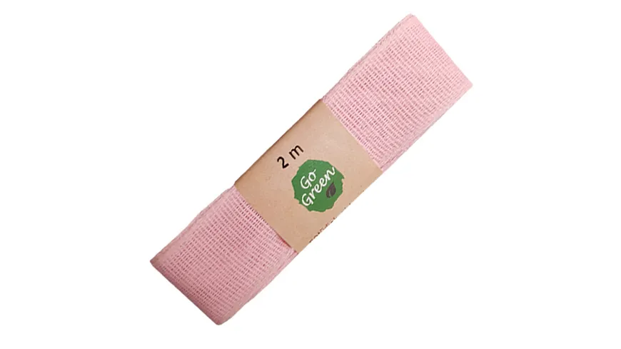 TRUBA GoGreen Baumwollband altrosa 2 m altrosa