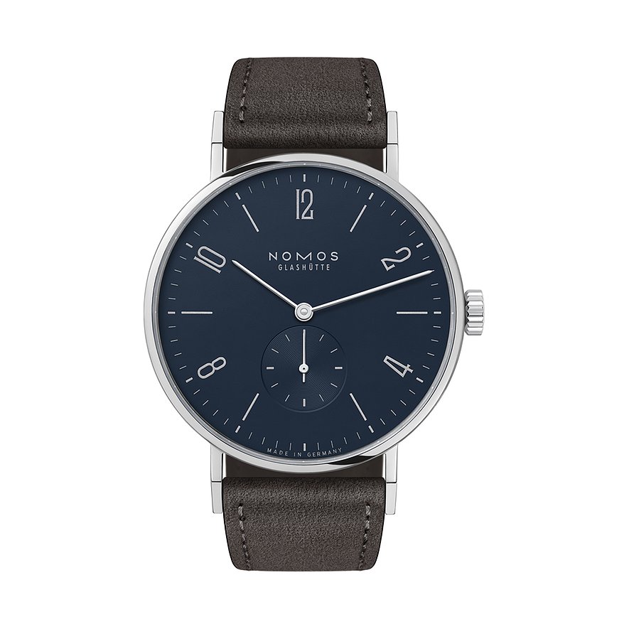 Nomos Glashütte Unisexuhr Tangente 38 nachtblau