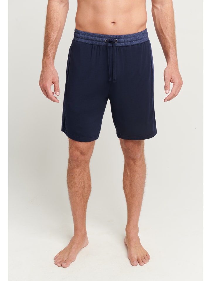 Jockey Nachtwäsche Balance Knit Bermuda in Dunkelblau günstig kaufen