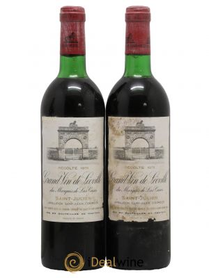 Château Léoville Las Cases 2ème Grand Cru Classé  1978 - Lot de 2 Bouteilles