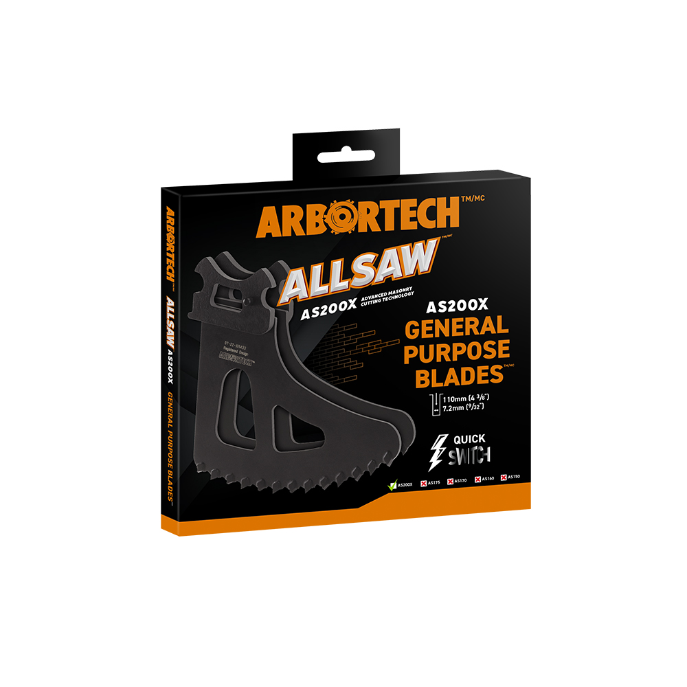 Zestaw brzeszczotów do piły uniwersalnej Arbortech 901110 do AS200X