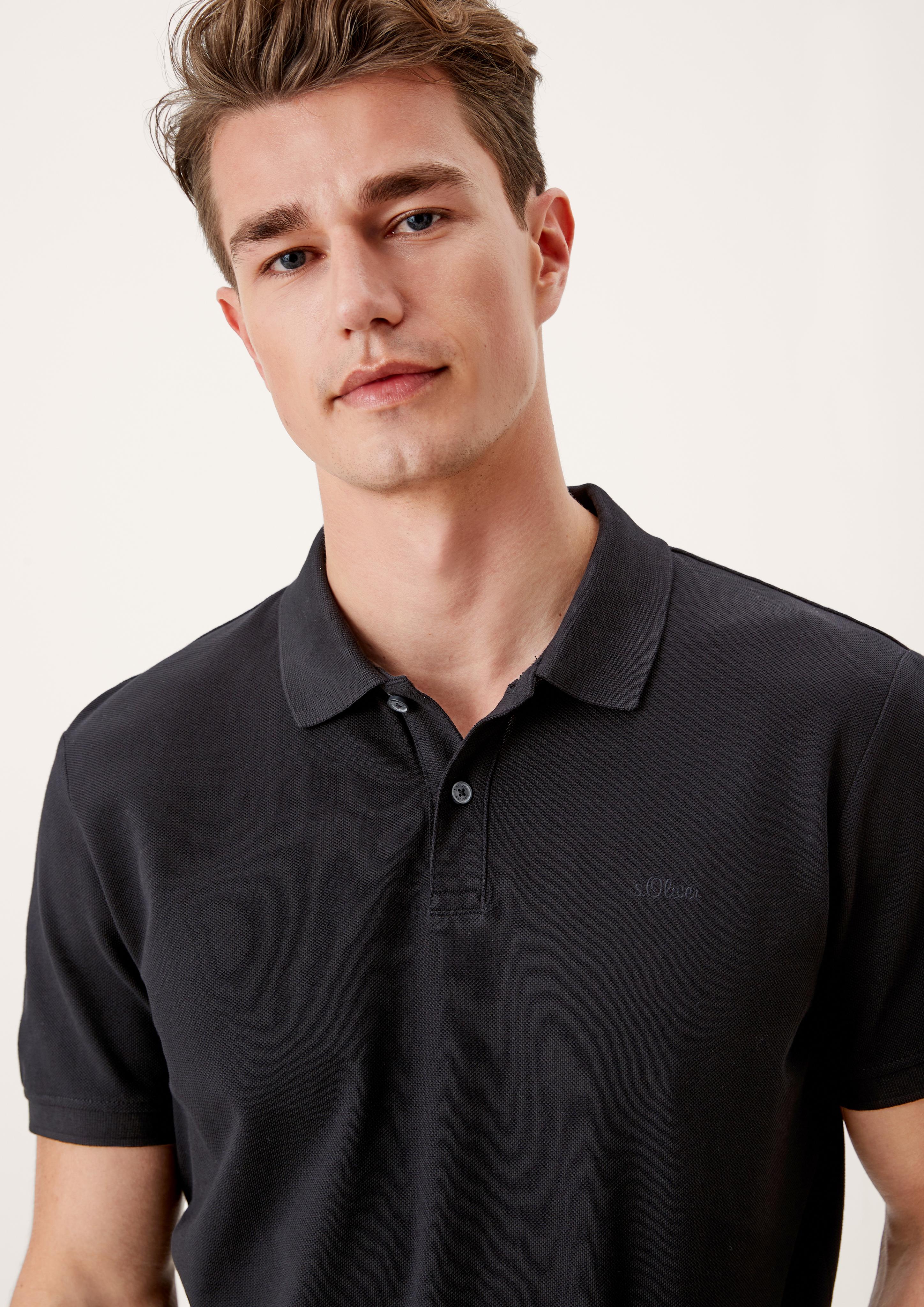 Poloshirt aus Baumwollpiqué  03.899.35.5268-99A1