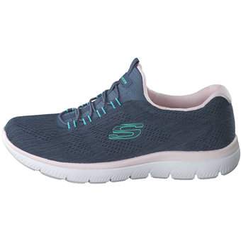 Skechers Summits Slipper in blau
