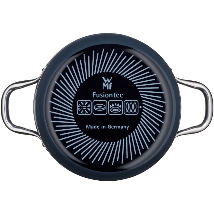 WMF Fusiontec Essential Kochtopf mit Deckel, 16cm Blueberry