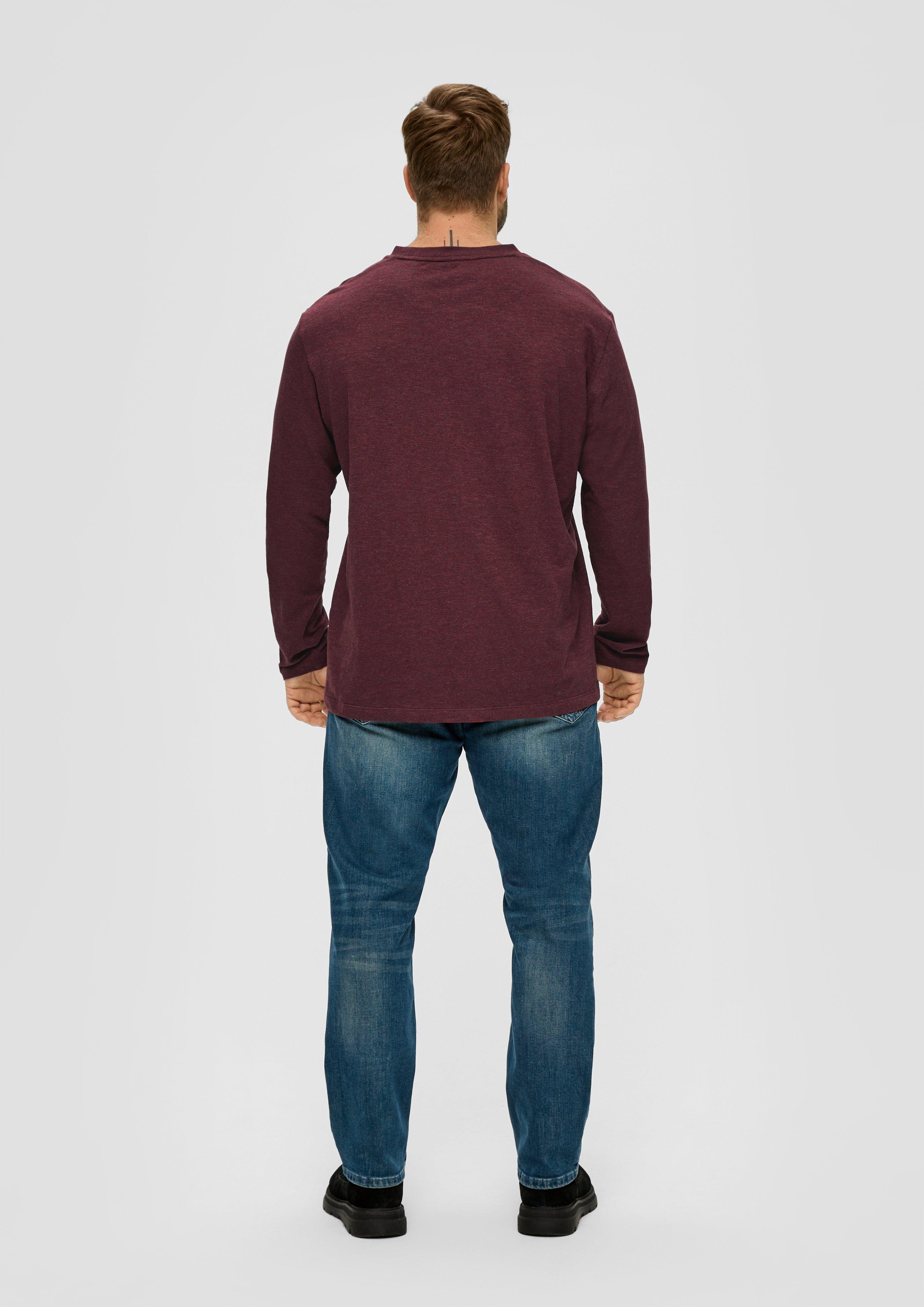 Longsleeve mit gummiertem Grafik-Print  2143253-39D1