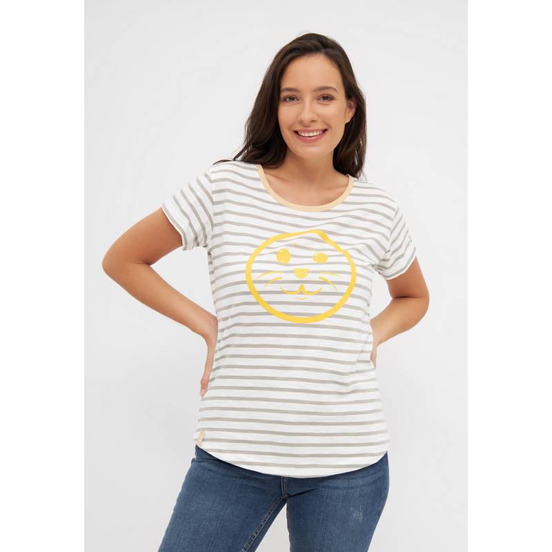 Derbe Robsmile Striped T-Shirt Damen